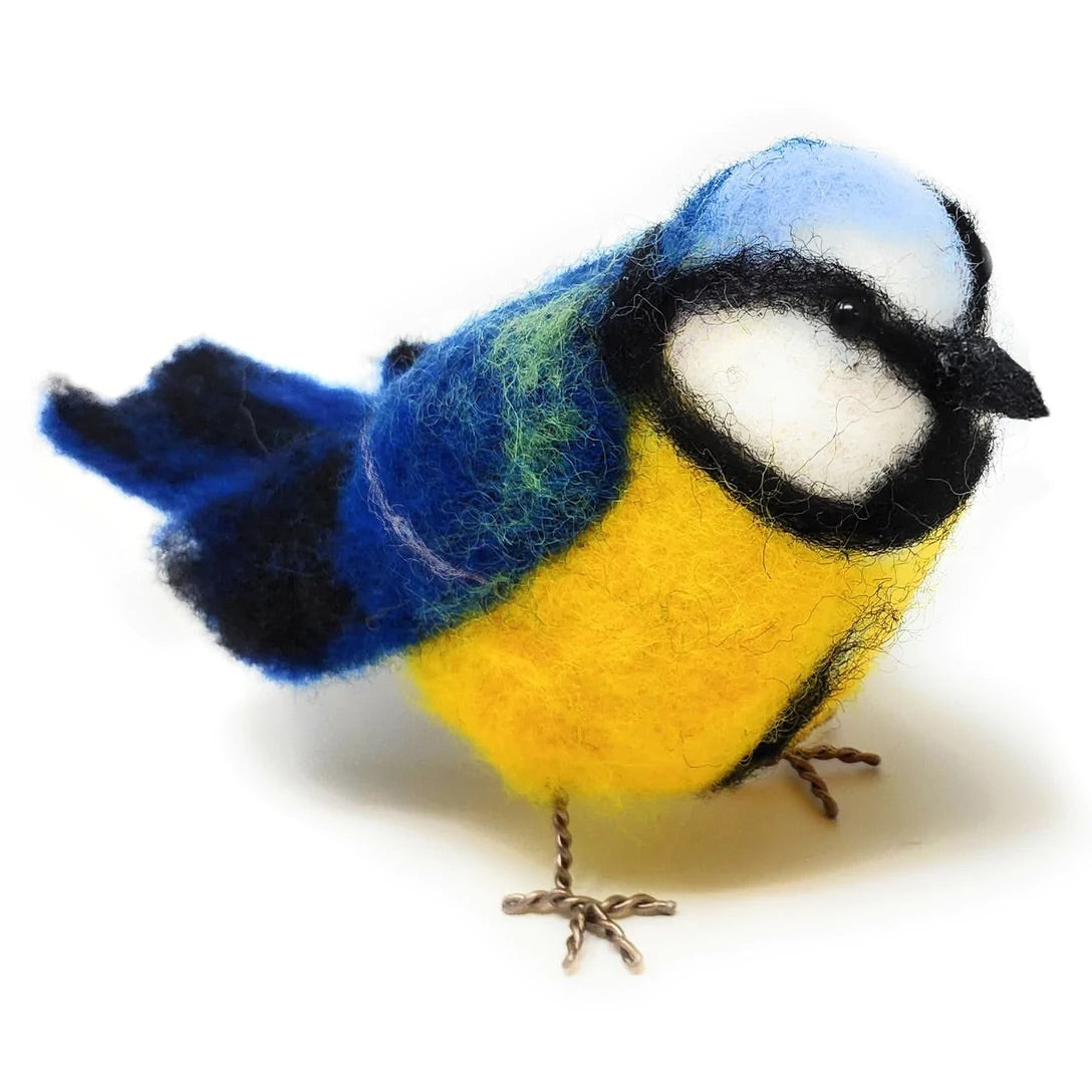 Blue Tit needle felting kit