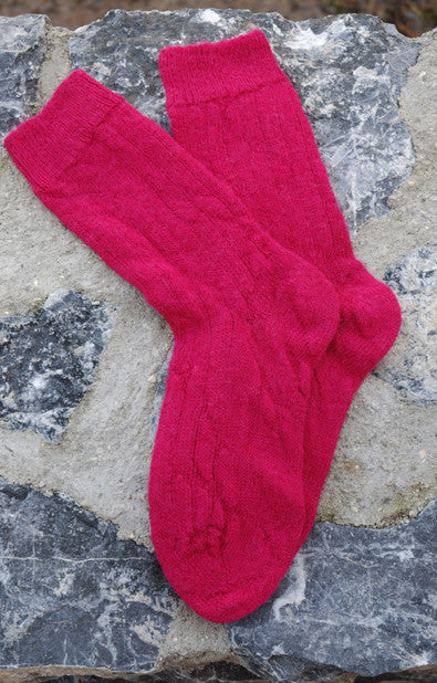 Alpaca bed socks
