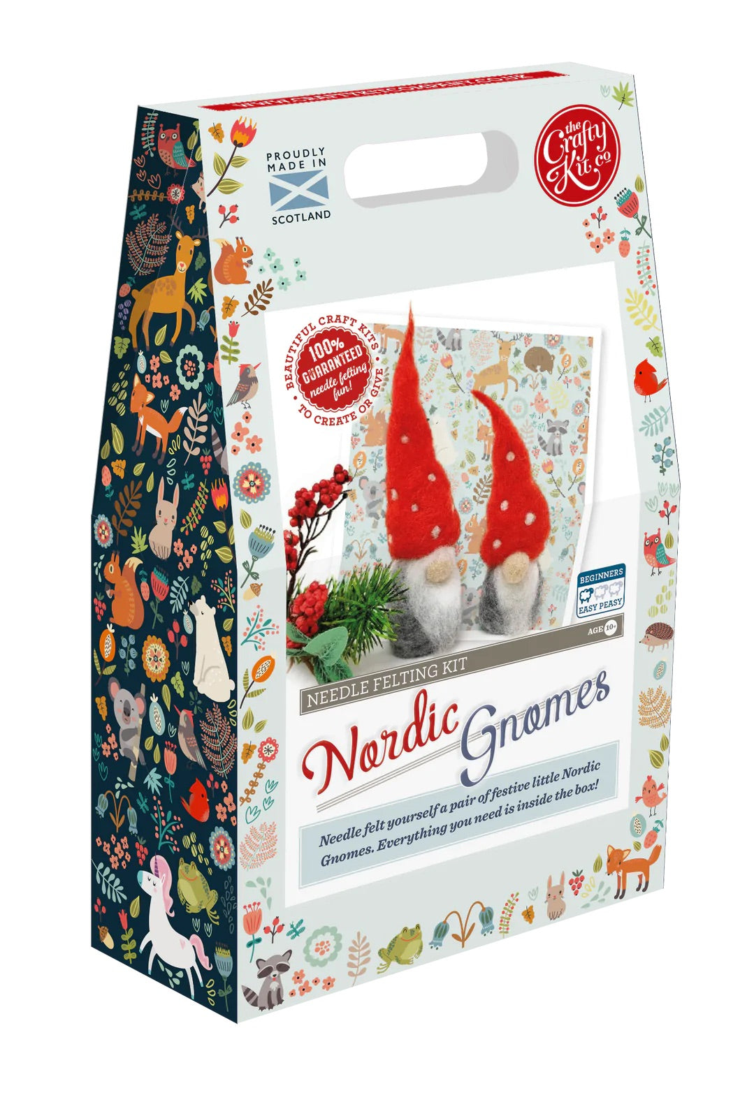 Nordic Gnomes needle felting kit