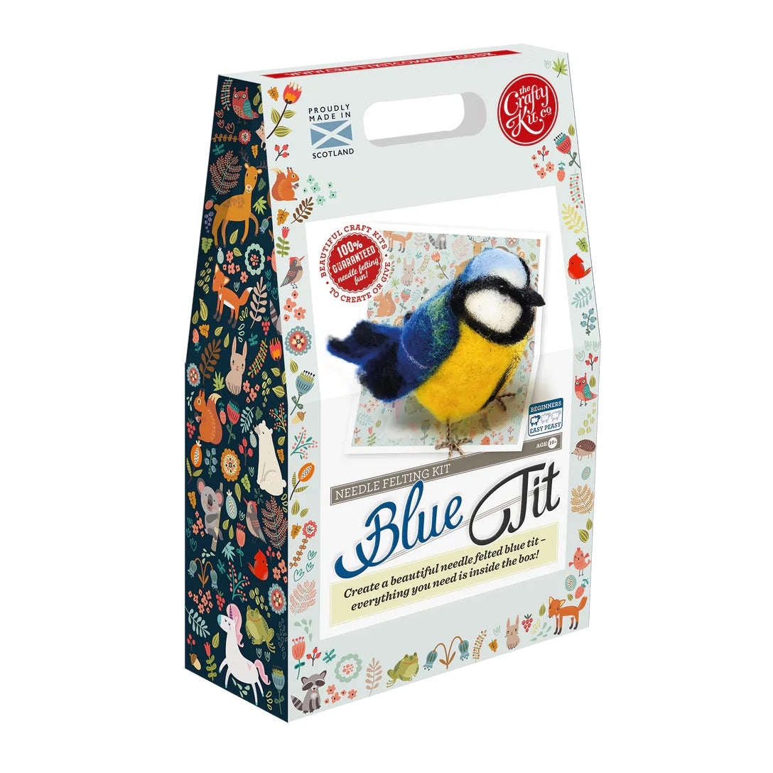 Blue Tit needle felting kit